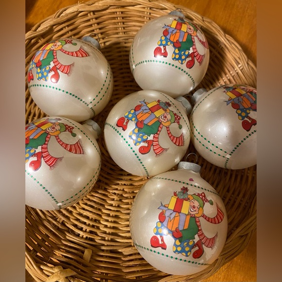 Vintage Berman and Anderson Glass Ornaments 1980 Made in USA - Picture 2 of 3